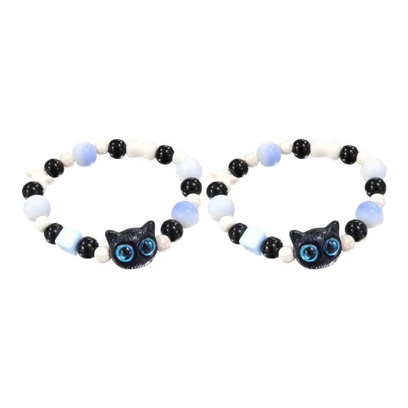 MIDNIGHT MOMENT Colored Glaze Bracelets Women's-7