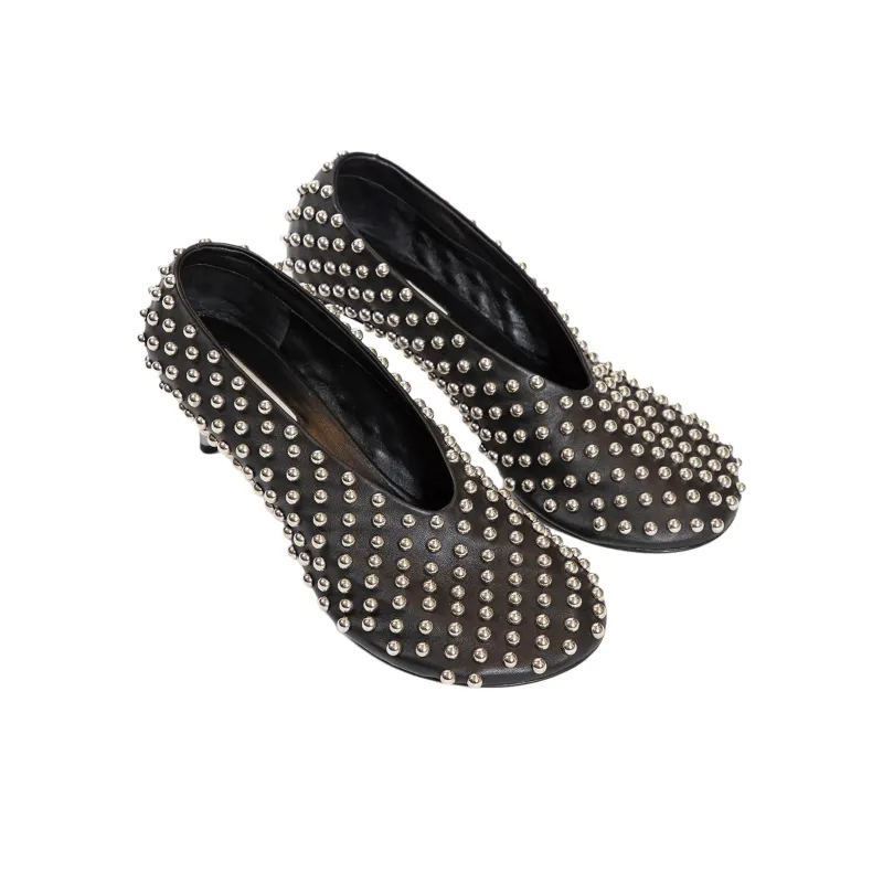 JIL SANDER Slim Heel High Heels Women's Black-3