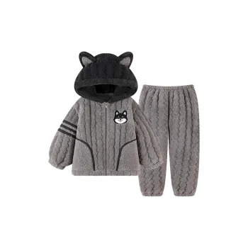 YUZHAOLIN Pajama Set Men's Gray