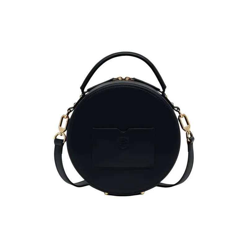 ZOOLER Cow Leather One Shoulder Crossbody Handbag Trumpets Women's Elegant White/Han Dynasty Black-8