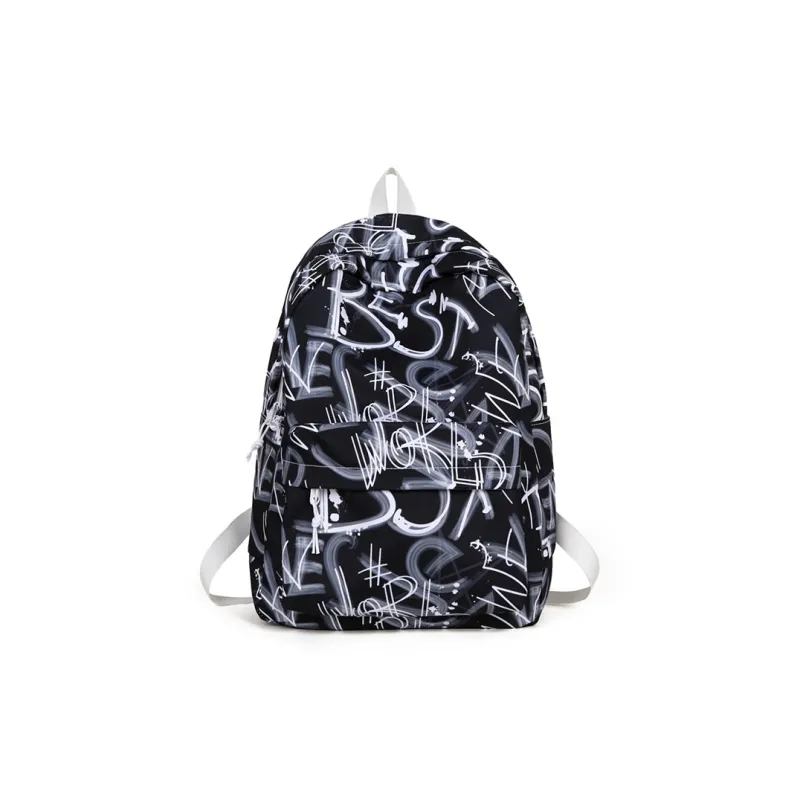NX DOUGHNUT Nylon Travel Bag Versatile Students Backpack Backpack Regular Unisex Multicolor-0