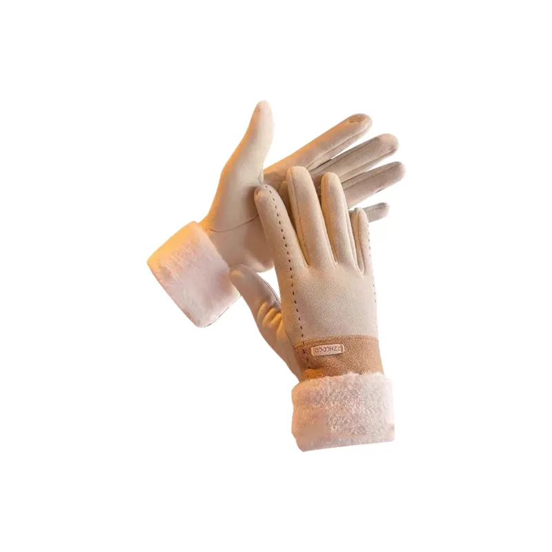 Cranta Komeia Polyester Knit Gloves Women's-0