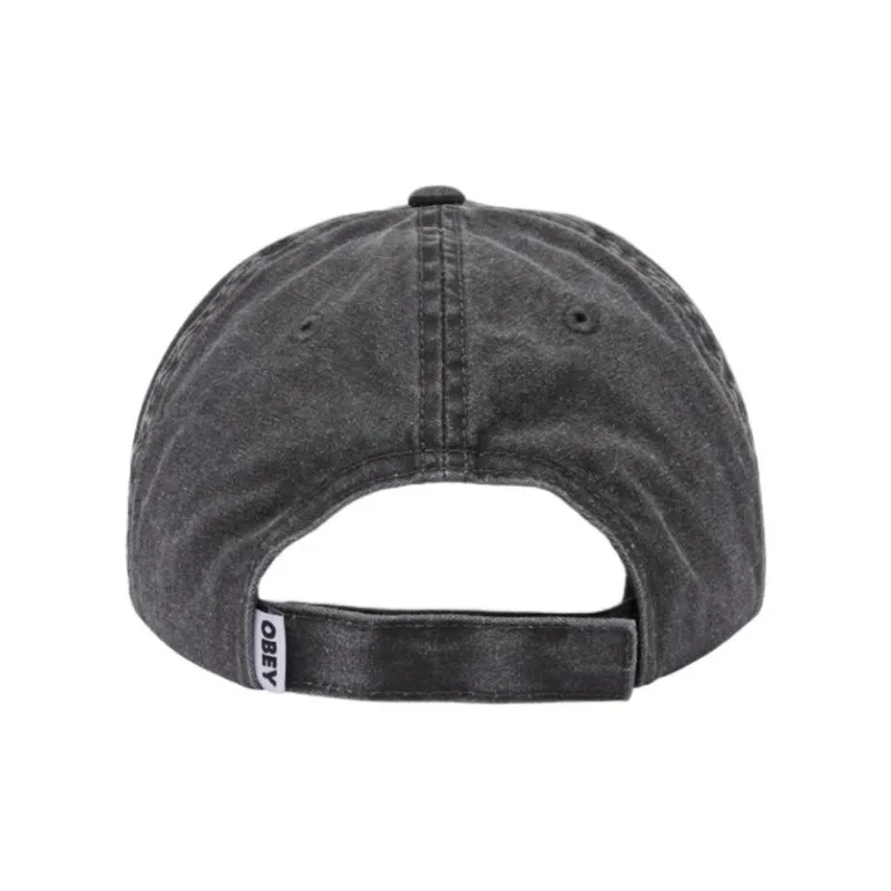 Obey 100% Cotton Baseball Caps Unisex Black-1