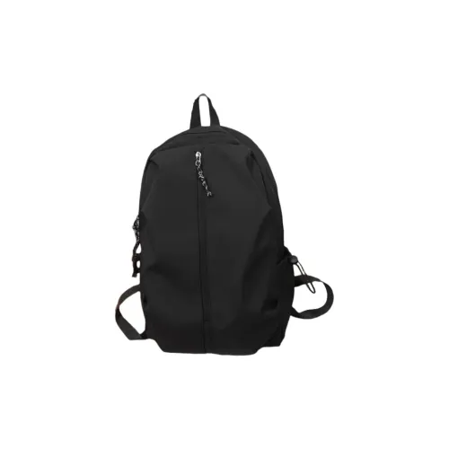 Tonlion Nylon Backpack Large Size Unisex Black