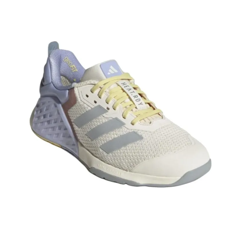 Adidas Dropset 3 Strength Chalk White Halo Silver Violet Tone Women's-2