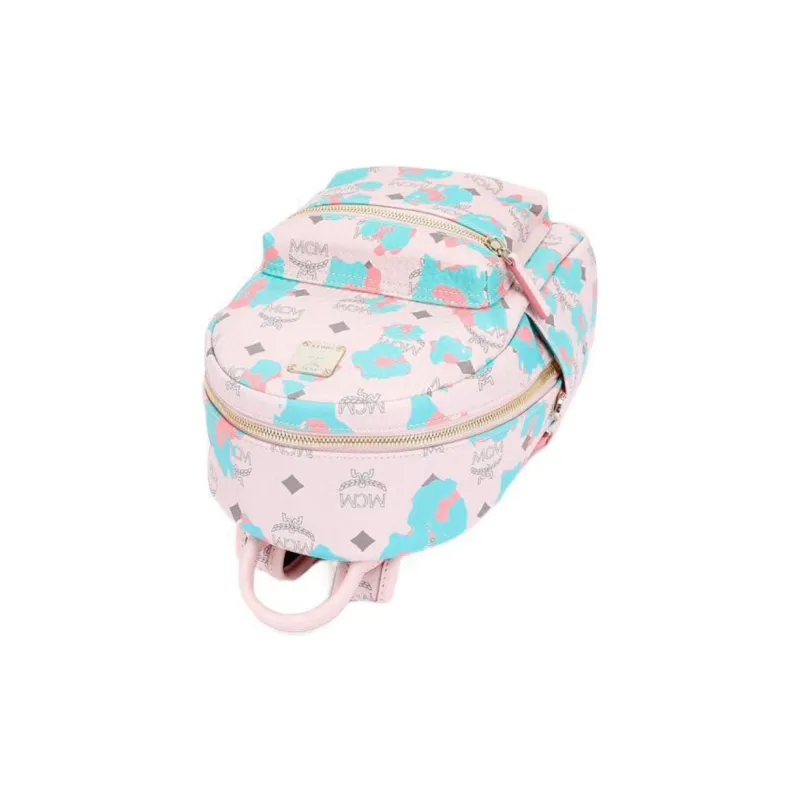 MCM Stark Visetos Backpacks-3