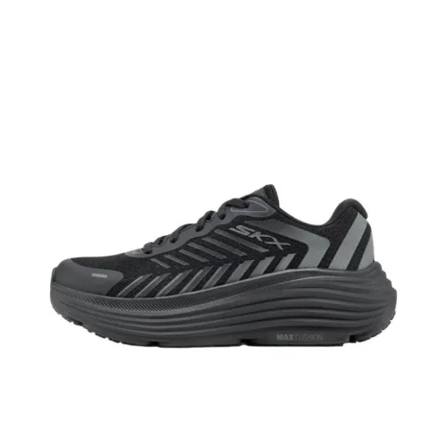 Skechers Sports Life Collection Anti Slip Wear Resistant Low Top Casual Running Shoes Women's Black