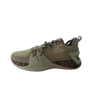 XTEP Jeremy Lin 2 Cushioning Anti Slip And Wear Resistant Low Top Basketball Shoes Men's Clay