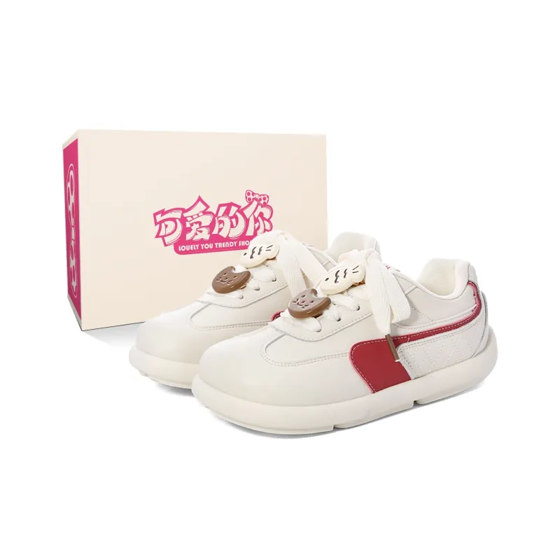 Lovely You Wear resistant And Lightweight Low Top Skateboard Shoes Women's-30