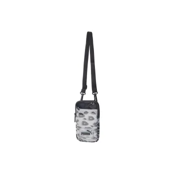 PUMA Fabric Shoulder Bag, Crossbody Bag Regular Unisex Black White