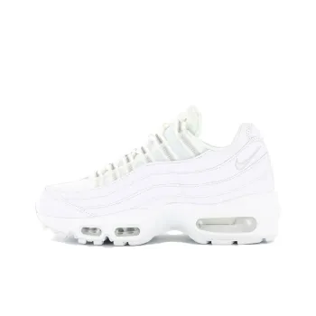 Nike Air Max 95 Anti Slip Wear Resistant Low Top Casual Running Shoes Unisex White