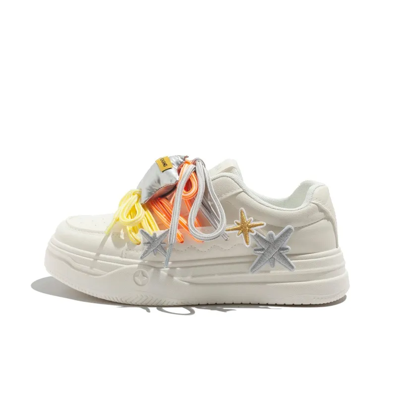 MEAKKEA Non-slip Lightweight Low-Top Skateboard Shoes Women's-14