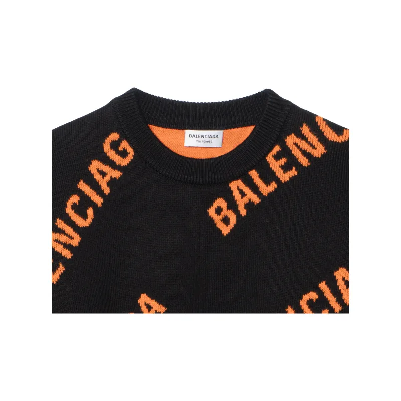 Balenciaga SS22 Sweater Women's Black-7