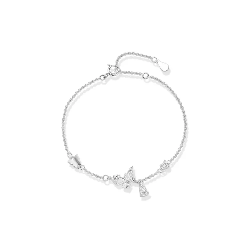 BLANK IN BLANK Sterling Silver Bracelets Women's Couple Bestie Birthday Girl Box-0