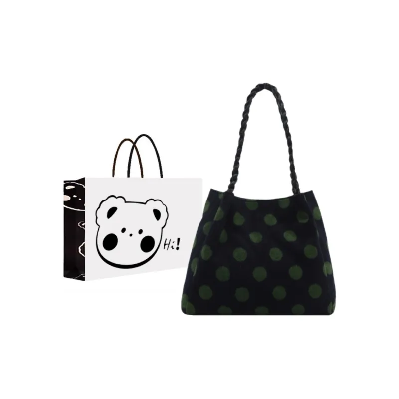 NX DOUGHNUT Woolen Commute Shoulder Bag Regular Women's Multicolor-5