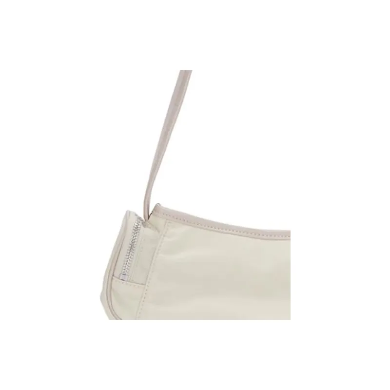 MATIN KIM Nylon Handbag, Shoulder Bag Regular Unisex Light Beige-3