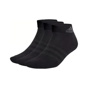 Adidas Ankle Socks Unisex 3 Pack Black