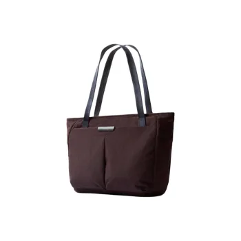BELLROY Nylon Tote Bag, Shopping Bag, Handbag, Shoulder Bag Medium Size Unisex Merlot Brown