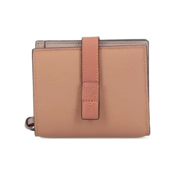 LOEWE Calfskin Wallet Women's Brown