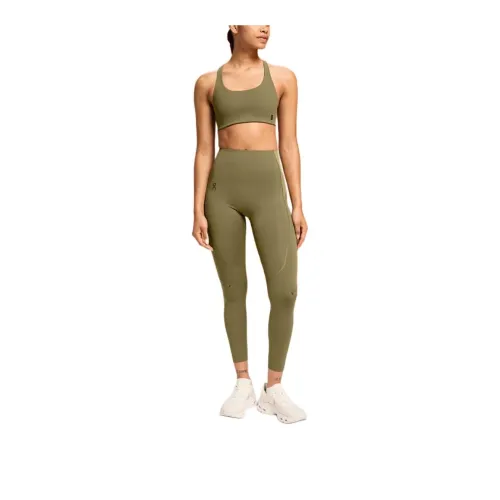 On Movement Tights Long Athletic Trousers Women's Dark Brown/Dark Khaki