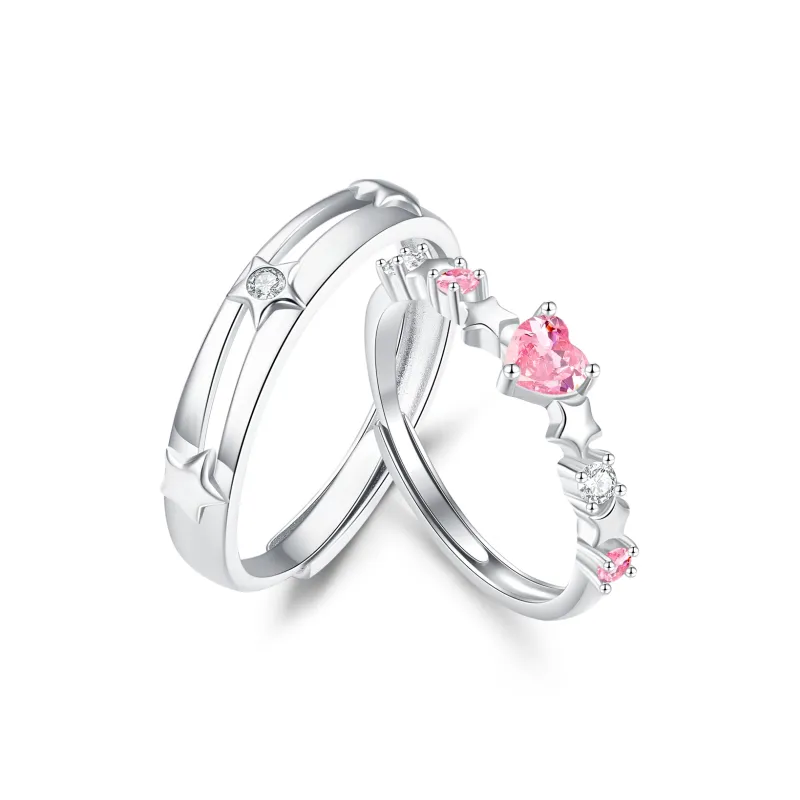 Zbird 925 Sterling Silver Rings Unisex-0