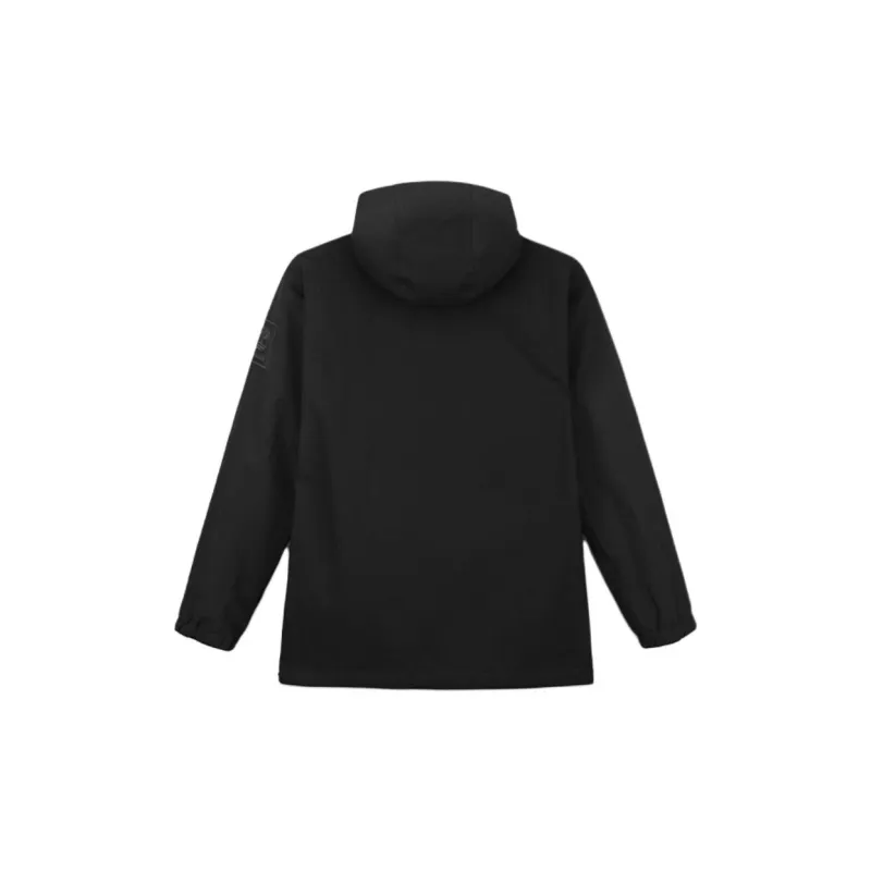 Timberland Hiking Urban Living/Travel/Commuting Water Resistant Windproof Breathable Windbreaker Jacket Women's Black-1