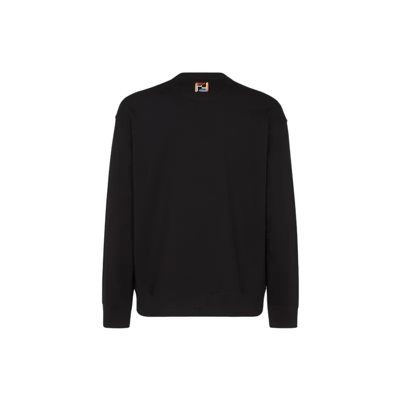 FENDI SS25 Sweatshirt Men's Black-1