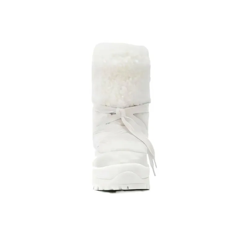 MACKAGE Conquer Short Snow Boots Women's White-2