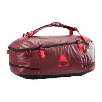BURTON PFAS Travel Bag Large Size Unisex Red