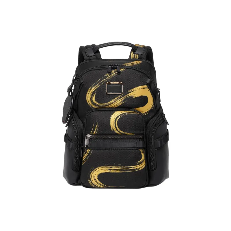 TUMI Nylon Backpack Regular Unisex Black-0
