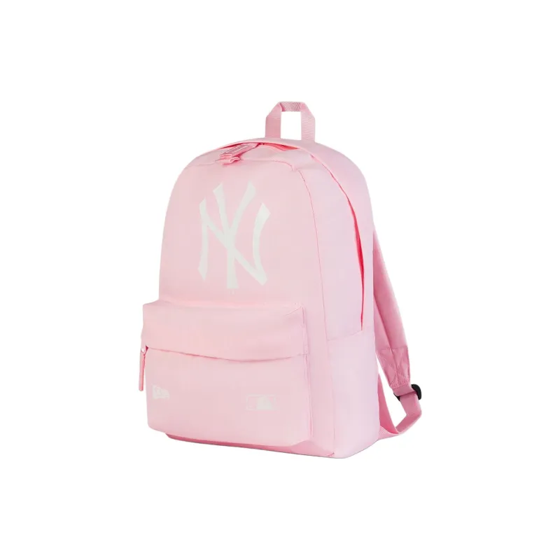 New Era New Era X MLB Co brand Fabric Backpack Medium Size Unisex Pink-1