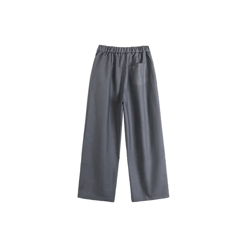 FFOMKE Casual Pants Unisex Gray-1