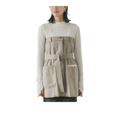 PUBLIC TOKYO Strapless Top Women's Light Brown