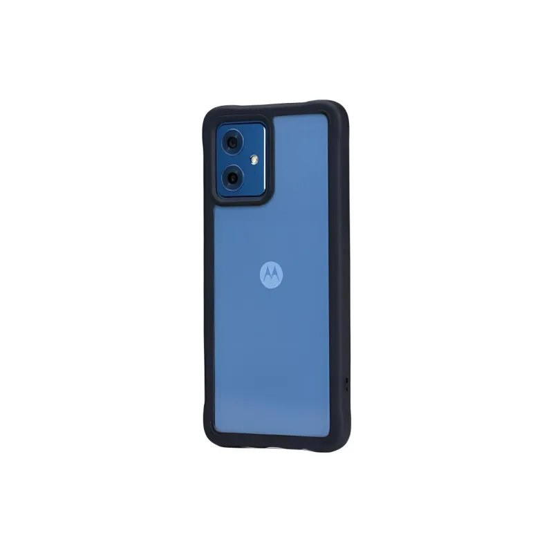 MOTOROLA TPU+PC Material Impact-Resistant Perforated Phone Cases Compatibility Motorola Moto G54 Minimalist-2