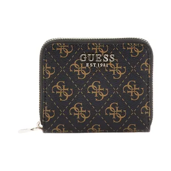 GUESS Polyurethane Wallet Mini Women's Brown