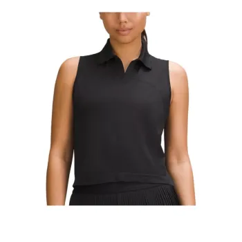 Lululemon Swiftly Tech Sleeveless Polo Shirt Colour Tip Polo Shirt Women's