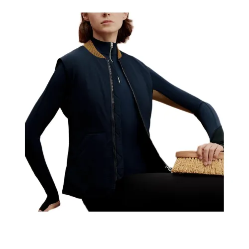 HERMES Vest Women's Marine Blue