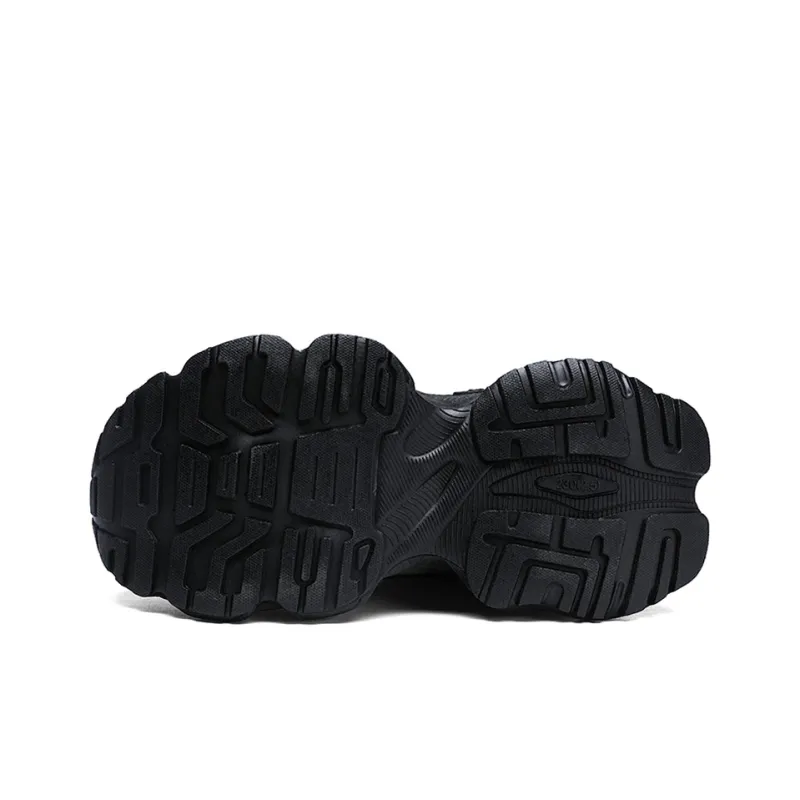 Tonlion Wear-Resistant Lightweight Height Increasing Low-Top Chunky Sneakers Women's-4