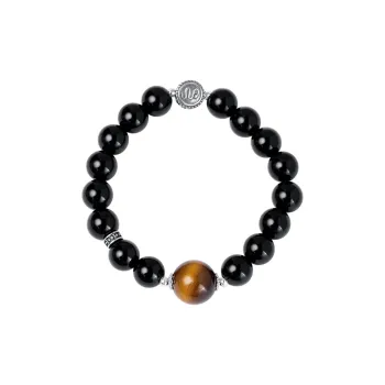 ZUIWENGLANGYASHANWENCHUANG Obsidian Bracelets Unisex