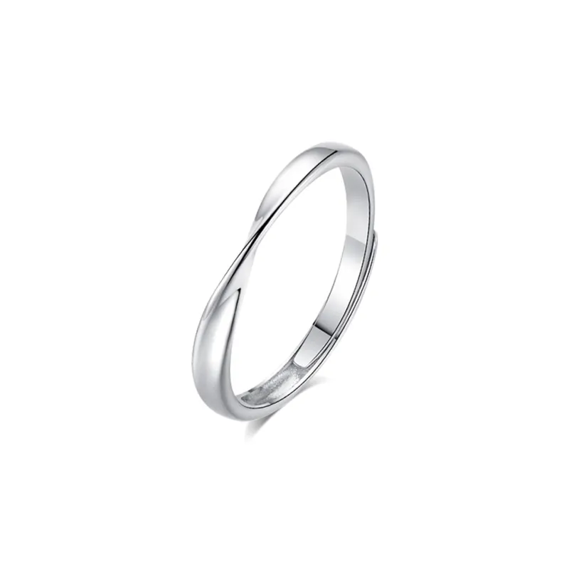 BLANK IN BLANK S925 Silver Rings Unisex Girlfriend Birthday Confession Box-10