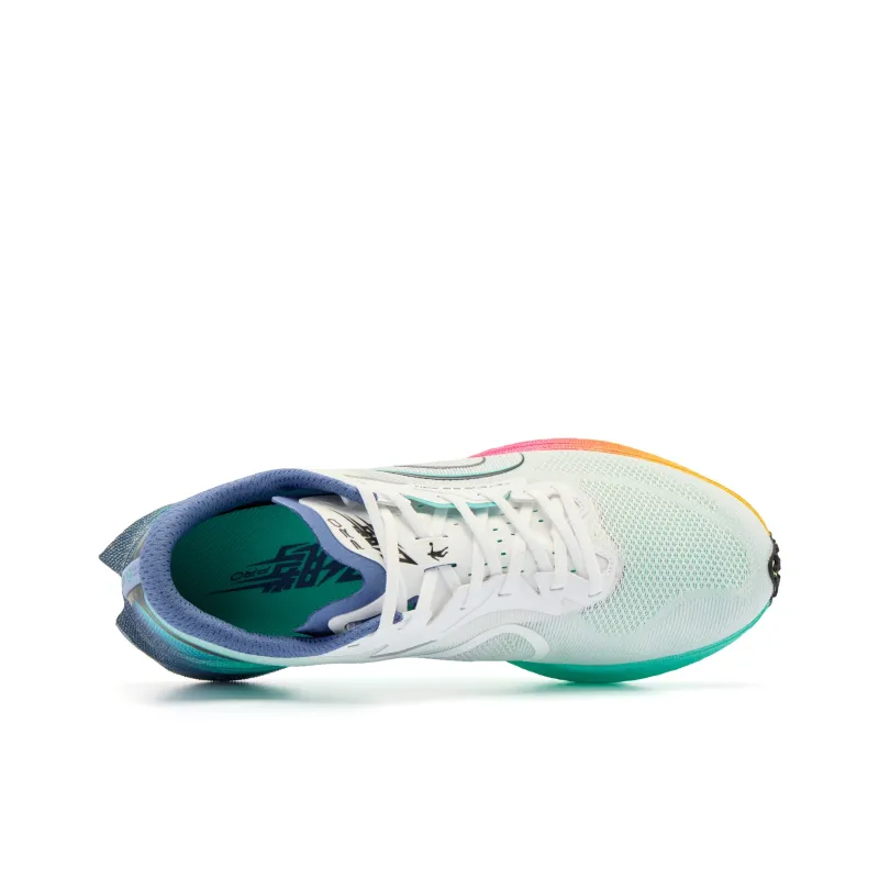 QIAODAN Feiteng 2 PRO Running Shoes Men Low Top Jordan White Mars Green-3