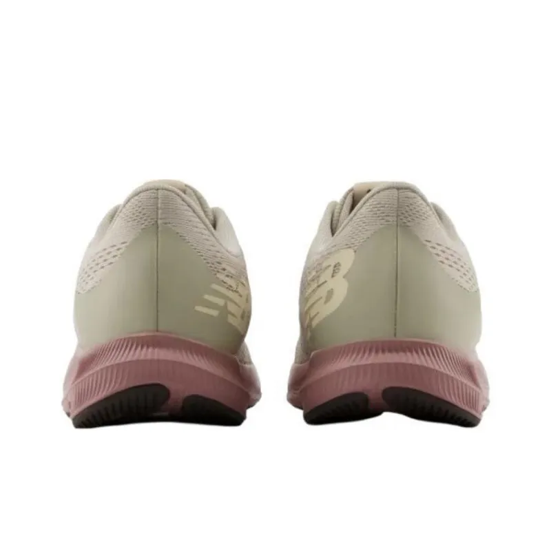 New Balance Anti-Slip Wear-Resistant Low-Top Casual Running Shoes Women's Beige Pink-3
