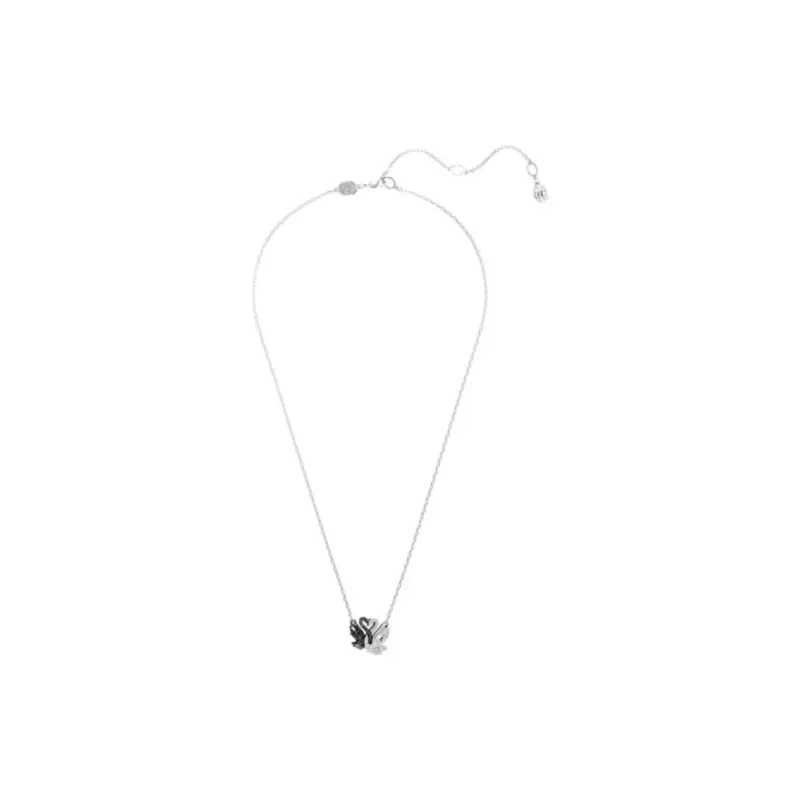 Swarovski Swan Pendant Necklace-1