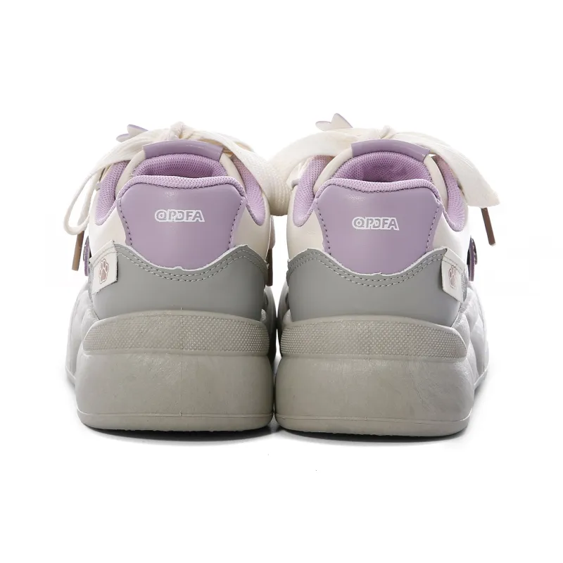 Lovely You Lightweight Anti Slip And Wear Resistant Low Top Skateboard Shoes Women's-40
