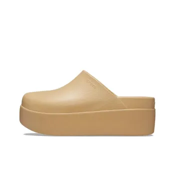 Crocs EVA Abrasion Resistant Wrap toe Slippers Women's Wheat Gold