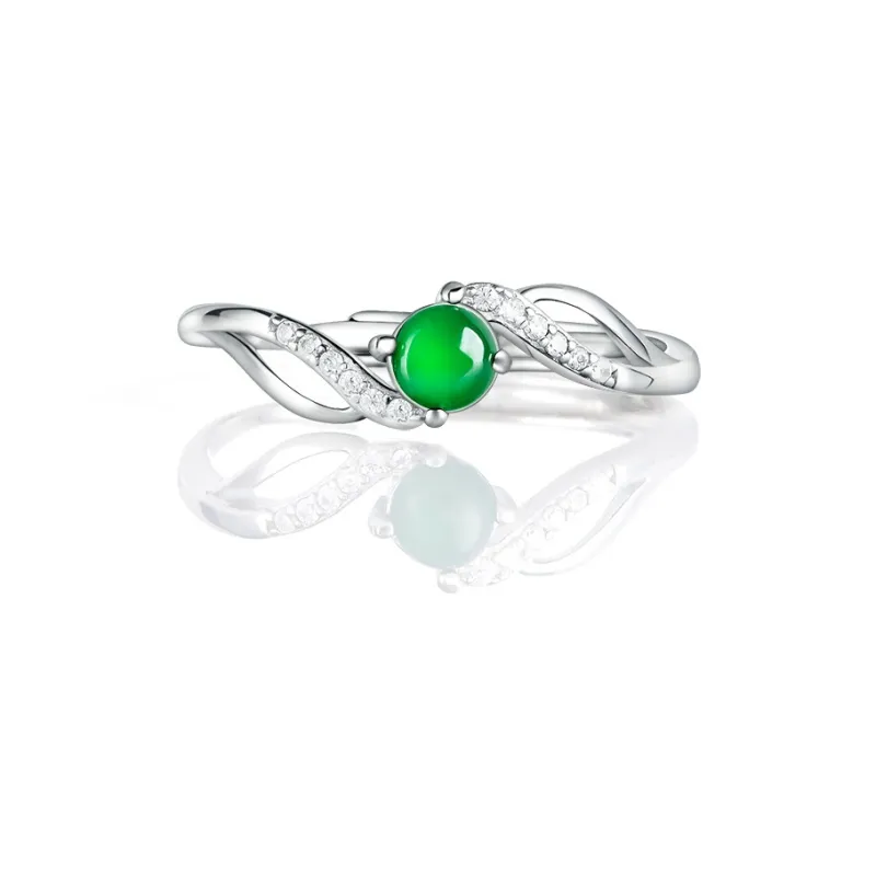 LIANGYUXI Ice Type Jadeite Rings Women's-1