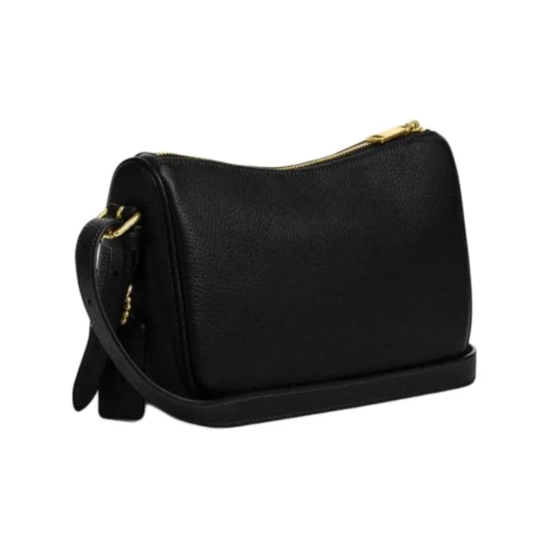COACH Kailey Cow Leather Handbag, Shoulder Bag Medium Size Women's Black-1