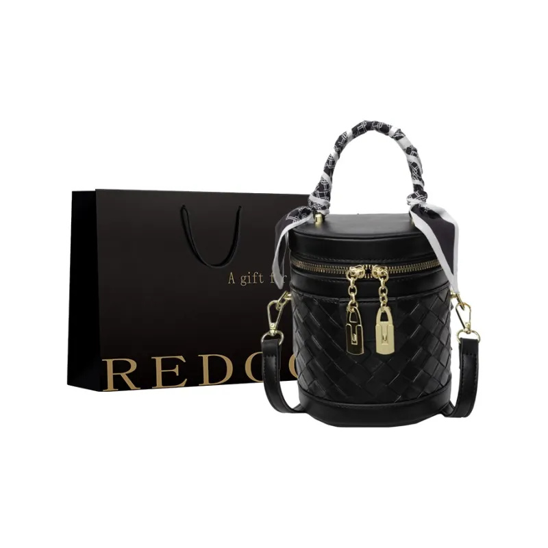 REDOO PU One Shoulder Handbags Regular Women's White/Black/Blue/Pink-6