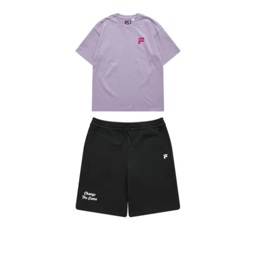 FILA FUSION Casual Sportswear Unisex Enchanted Purple/Black