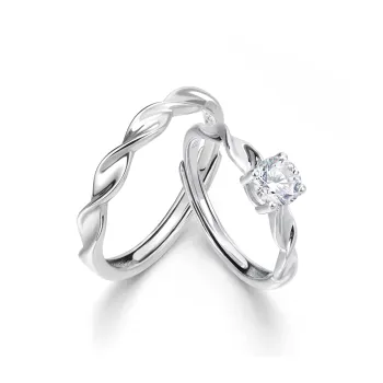 ZSY 999 Fine Silver Rings Unisex